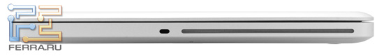 ������ ����� Apple MacBook Pro 17: Kensington Lock � ���������� ������