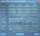 ������ ASUS Eee PC 1001PX : ���� Everest Cache & Memory
