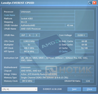 ������ ASUS Eee PC 1015T : ���� Everest ����������������� ����������