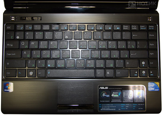 ������� ASUS UL20Ft : ����������