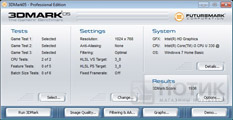 ������� ASUS UL20Ft : ���� Futurenark 3DMark 05