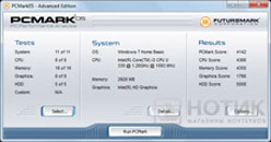 ������� ASUS UL20Ft : ���� Futurenark PCMark 05