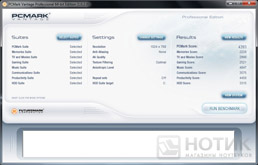 ������� Asus UL80Jt ; ���� Futuremark PCMark Vantage
