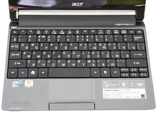 ������ Acer Aspire One 533-138kk : ����������