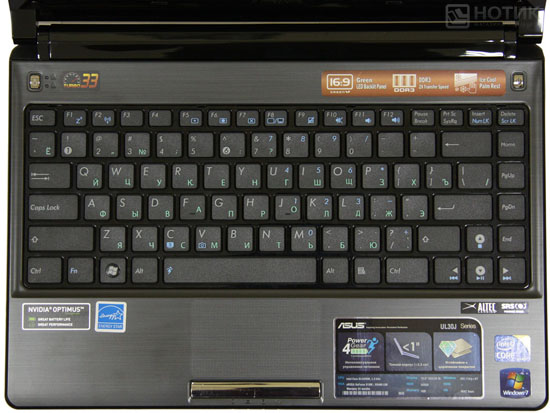 ������� ASUS UL30Jt : ����������