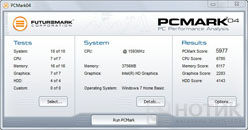  ASUS UL30Jt :  Futuremark PCMark 04