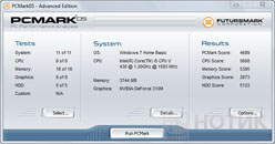 ������� ASUS UL30Jt : ���� Futuremark PCMark 05