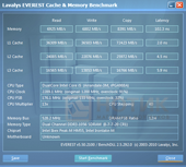 ������� ASUS UL30Jt : ���� Everest Cache & Memory