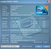 ������� ASUS UL30Jt : ���� Everest 2-�� ���� ����������