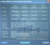 ������� ASUS K42Jr : ���� Everest Cache & Memory