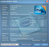 ������� ASUS K42Jr : ���� Everest CPU Core 1