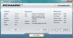  HP ProBook 4525s : Futuremark - PCMark 05