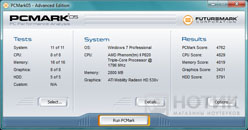 ������� HP ProBook 4525s : Futuremark - PCMark 05
