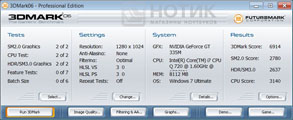 ������� ASUS NX90Jq: 3dmark 06