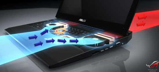 ������� Asus G73JH, ����� ����������