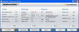 ������  ASUS Eee PC 1201NL, ���������� ����� 3DMark 06
