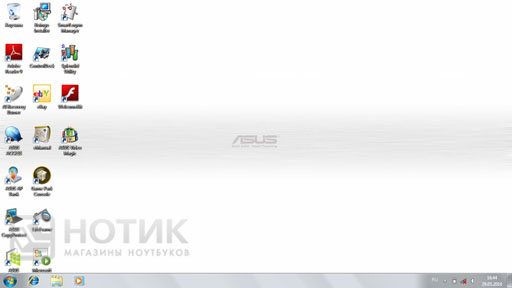 ������� ���� �������� Asus N61JQ