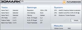 Asus K72F 3DMark06
