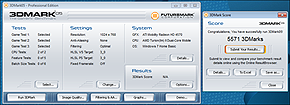 Asus K70AD 3DMark05