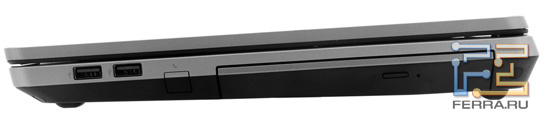 ������ ����� HP ProBook 4530s: ��� USB, ���������� ������