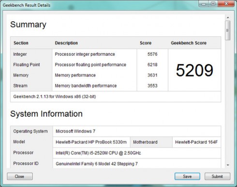 ����� �������� HP ProBook 5330m: ������ ��-������