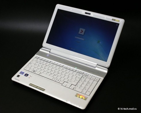����� Toshiba Qosmio F750: ������������ 3D-�������
