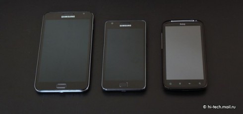   Samsung Galaxy Note:   