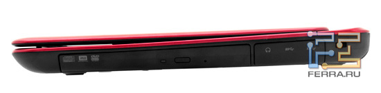 ������ ����� Dell Inspiron N411Z: ���������� ������, ����� �����, ��� USB 3.0, Kensington Lock