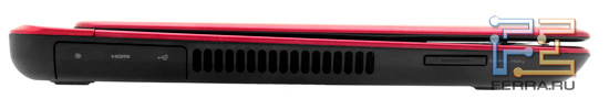 ����� ����� Dell Inspiron N411Z: Mini DisplayPort, HDMI, USB, ����-�����