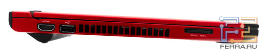 ����� ����� Dell Vostro V131: HDMI, USB, ����-�����