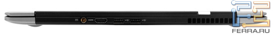 ������ ����� Acer Aspire S3: ������ �������, HDMI, ��� USB