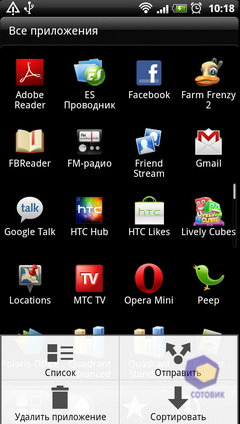 ��������� HTC Sensation