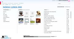  Nokia Lumia 800:   Windows Phone 