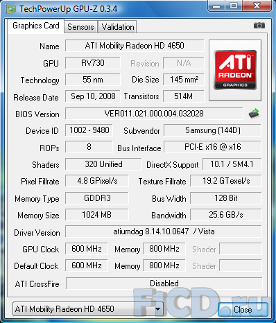 Samsung R720       