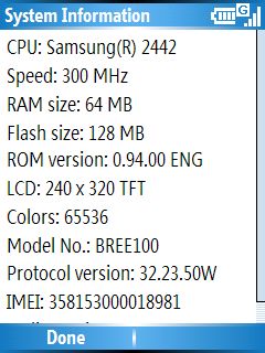 ���� �������� Qtek 8600