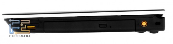 ������ ����� Lenovo ThinkPad Edge E425: Powered USB, ExpressCard/34, Kensington Lock