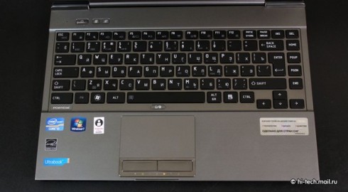 ����� Toshiba Portege Z830: ������ ���������