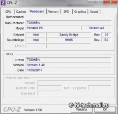 ����� Toshiba Portege Z830: ������ ���������