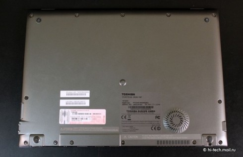 ����� Toshiba Portege Z830: ������ ���������