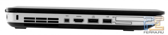 ����� ����� Dell Latitude E5520: Kensington Lock, FireWire, HDMI, eSATA, USB, ExpressCard/54, ����-�����