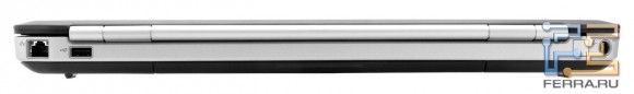 ������ ����� Dell Latitude E5520: ������ �������, USB, RJ-45