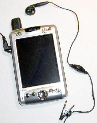 HP iPAQ h6340 � handsfree