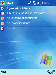 ����� HP iPAQ h6340 - ����� Today