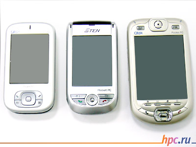 Qtek s100, E-Ten M500 � Qtek 9090