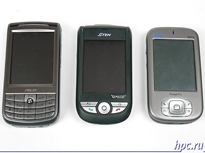 Asus P525, E-Ten M600+ � Qtek s110