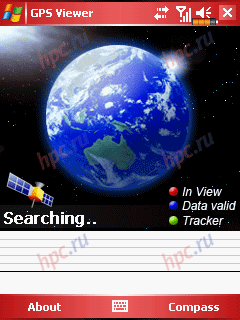 Glofiish M700: GPS Viewer