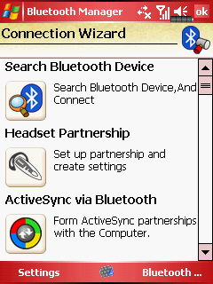  Glofiish M700. ���������� Bluetooth ������������